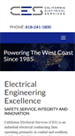 Mobile Screenshot of california-electrical.com
